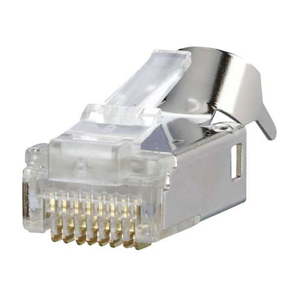 Metz Connect 1401505010-E RJ45 Connector Cat.6 EA Metal 10GbE PoE ...