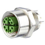 Metz Connect MMT361A315 PCB Socket 8-pin IP67 10G Ethernet Rail Use