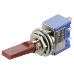 Miyama 700975 MS 500F-MF Toggle Switch 250V 3A On/On 1piece Flat Arm