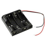 MPD BC4AAAW Battery Tray 4x AAA Cable 51 x 48 x 13 mm Robust Holder