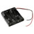MPD BC4AAAW Battery Tray 4x AAA Cable 51 x 48 x 13 mm Robust Holder