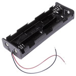 MPD BH26CW Battery Tray Holds 6x C 158x55x26mm Robust Holder