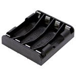 MPD BK-1264-piece8 Battery Tray 4x AAA Solder Lug 53x49x12mm Robust Holder