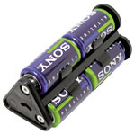 MPD BU1-M-402 Battery Tray Holds 6xC 112x53x48mm Robust Holder