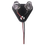 MPD DU1-M-306 Battery Holder Spring-Loaded 29x27x2mm Robust Design