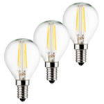 Müller-Licht 400293 LED Teardrop 4W=40W Warm White E14 3pc Retro Style