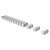 My Wall HZ43SL Cable Bundle Clip Silver Tool-Free Weighted Base