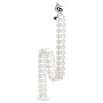 My Wall HZ43WL Cable Bundle Clip White Tool-Free Weighted Base 1piece