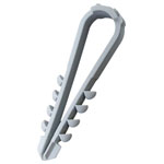 N & L 500STN Dowell Clamp 3-13mm Plug-Fit UV-Proof Light Grey 100pcs