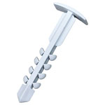 N & L 512ST Fastener Brickwork Plug-Fit UV-Proof Halogen-Free 100 pcs