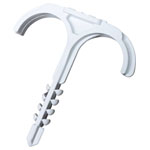 N & L 521STN Double Clamp  12-25mm Fastener, UV-proof, 75 pcs