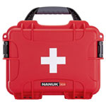 NANUK 904-FSA9 First Aid Case Empty 213x94x152mm Red Waterproof Rugged