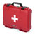 NANUK 910-FSA9 First Aid Case Empty 336x104x234mm Red W/proof Impact-Resistant