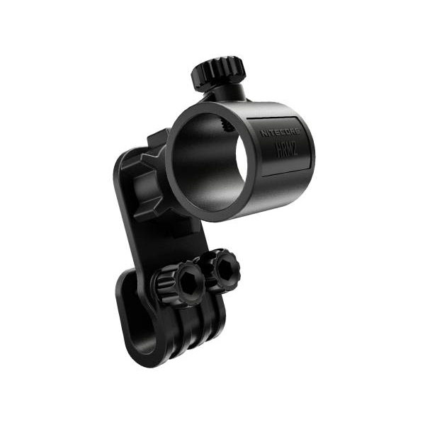 NiteCore NC-HRM2 Holder Black Helmet Torch Mount, 25.4 mm Diameter...