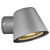 Nordlux 2019131010 Aleria Outdoor Wall Light Grey Aluminium GU10 6.5W