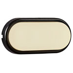 Nordlux 2019181003 Cuba Oval LED Wall Light 14W Black IP54 Outdoor Use