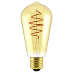 Nordlux 2080062758 Deco Spiral LED Bulb 5W Gold Dimmable E-27 1 piece