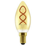 Nordlux 2080101458 Deco Spiral LED E14 Candle 2.5W Gold Dimmable