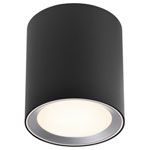 Nordlux 2110670103 Landon Ceiling Light LED 6.5W Black IP44 Dimmable