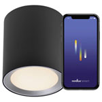 Nordlux 2110850103 Landon Smart LED Ceiling Light 8W Black App Control