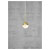 Nordlux 2113153035 Contina Pendant Light G9 Brass Opal White Glass