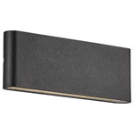 Nordlux 2118181003 Kniver Outdoor Wall Light LED Black Elegant & Slim