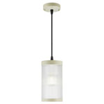 Nordlux 2218053008 Coupar Pendant Light Sand Modern Lantern Design