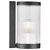 Nordlux 2218061003 Coupar Wall Light E27 Black Ribbed Glass Design