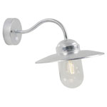Nordlux 22661031 Luxembourg Outdoor Wall Light E-27 Galvanised Sensor
