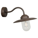 Nordlux 22671009 Luxembourg Outdoor Wall Light E-27 Rust LED-Compatible