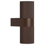 Nordlux 2318051009 Kyklop Ripple Wall Light GU10 Rust Brown Metal