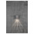 Nordlux 49701010 Canto 2 LED Wall Light 12W Grey Indoor/Outdoor Use
