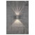 Nordlux 49701010 Canto 2 LED Wall Light 12W Grey Indoor/Outdoor Use