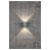 Nordlux 49701010 Canto 2 LED Wall Light 12W Grey Indoor/Outdoor Use