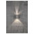 Nordlux 49701010 Canto 2 LED Wall Light 12W Grey Indoor/Outdoor Use