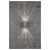 Nordlux 49701010 Canto 2 LED Wall Light 12W Grey Indoor/Outdoor Use