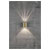 Nordlux 49701035 Canto 2 LED Outdoor Wall Light 12W Brass Up/Down Light