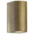 Nordlux 49721035 Canto Maxi Outdoor Wall Light Brass 56W GU10 Minimalist