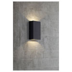 Nordlux 84151003 Rold LED Outdoor Wall Light 10W Black Monochrome