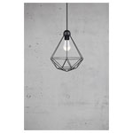 Nordlux 84863003 Tees Pendant Light LED E-27 60W Black