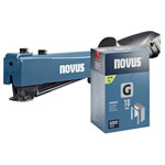 Novus 030-0465 Industrial Stapler, Type 11, 6-12mm, Metal, Non-Slip Grip
