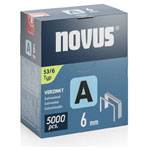 Novus 042-0761 Staple Strip Type 53 5000 pieces 6x11.3 mm Fine Wire Clip