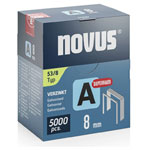 Novus 042-0762 Staple Strip Type 53 5000 pieces, 8x11.3 mm, Fine Wire Clip