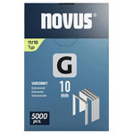 Novus 042-0767 Flat Crown Type 11 Clips 5000 pieces for Securing Films