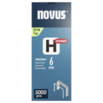 Novus 042-0770 Staple Strip Type 37 5000 pieces 6x10.6mm for Hammer Stapler
