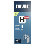 Novus 042-0771 Staple Strip Type 37, 5000 pieces, 8x10.6mm, Fine-Wire