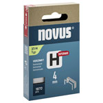 Novus 042-0783 Staple Strip Type 37, 1870 pieces, 4x10.6mm, Fine-Wire