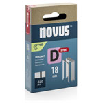 Novus 042-0793 Type 53F Flat Wire Clips 600 pieces for Tackers 14x11.3mm