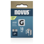 Novus 042-0797 Type 11 Flat Wire Clips 600 pieces 10mm x 10.6mm Hammer Use