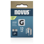 Novus 042-0798 Standard Flat Wire Clip 600 pieces 12x10.6mm For Hammer Tacker